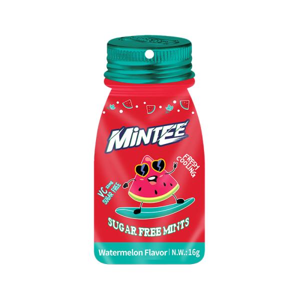 Pastillas de menta de sandía sin azúcar vitamina C dulces