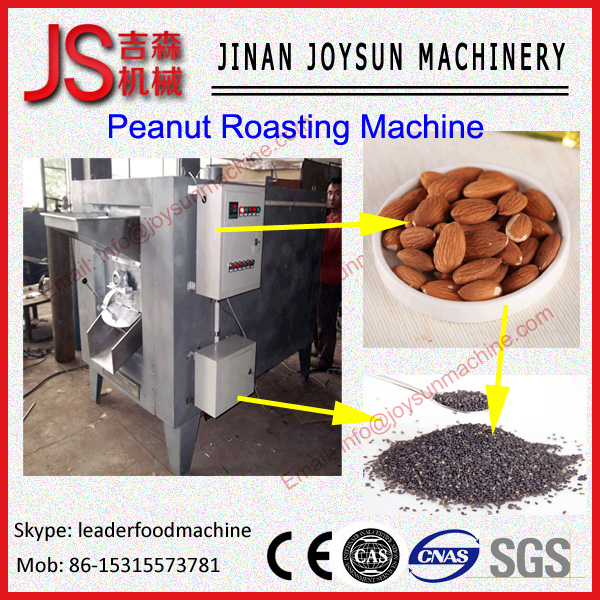 Cold & Hot Pressing Soybean / Pjatropha Peanut Roasting Machine