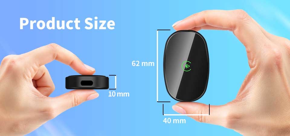 64MB Android Carplay Dongle Car Wireless Carplay Adapter ROHS Certificated
