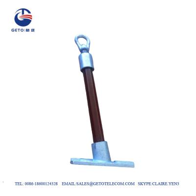 15'' 18'' 24'' 32'' Fiberglass Bracket Standoff Mounts For Pole Installation