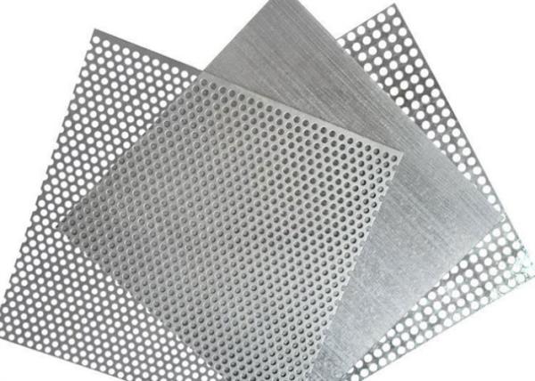 Low Carbon Steel Perforated Metal Sheet for Construction 7mm Hole