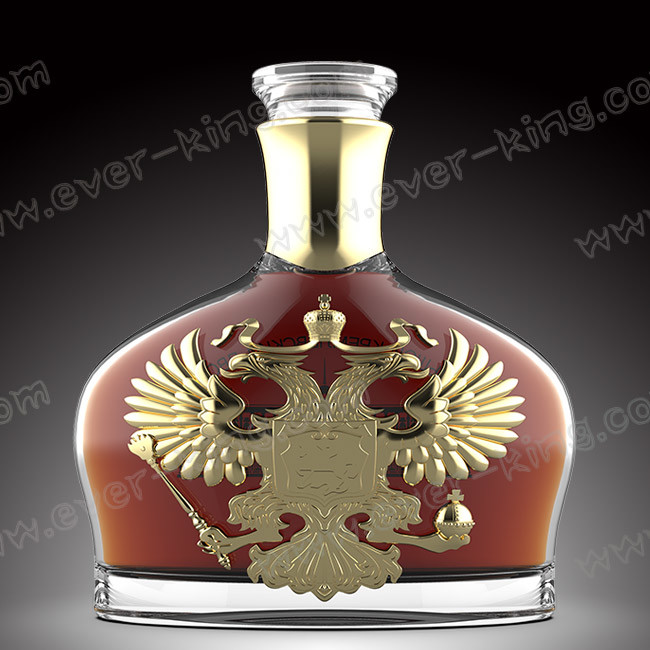 супер бутылка напитка рома 750ml бесцветного стекла 1500g