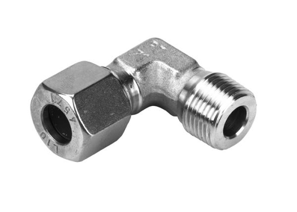 1/2 Inch Male Elbows Compression Tube Fittings NPT Thread Fractional Tube