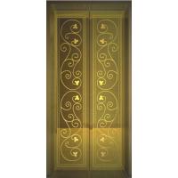 JIS feuille 1218x2438 d'acier inoxydable d'ascenseur de miroir d'or de surface métallique de 0,8 millimètres