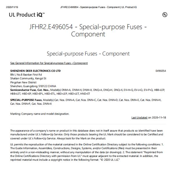 Стандартные взрыватели низшего напряжения ISO8820, взрыватель 32VDC 500 Amp Anl
