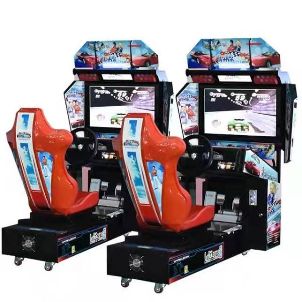 Plug Tipo US Plug Crianças Racing Amusement Game Machine com sistema operado por moeda