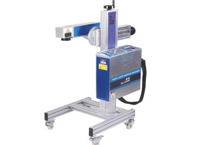 20W Fiber Laser Marking Machine , Laser Printing Machine Air cooling Method
