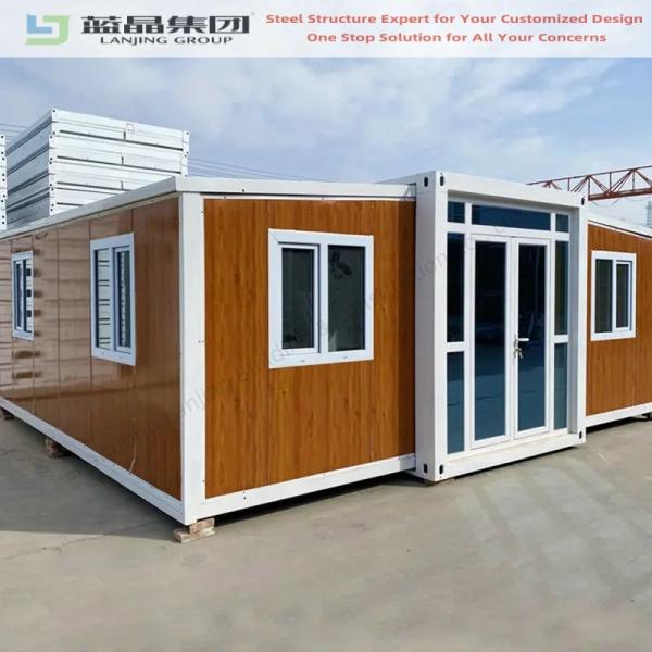 Modern New Type Prefab Double Wing Expandable Container House