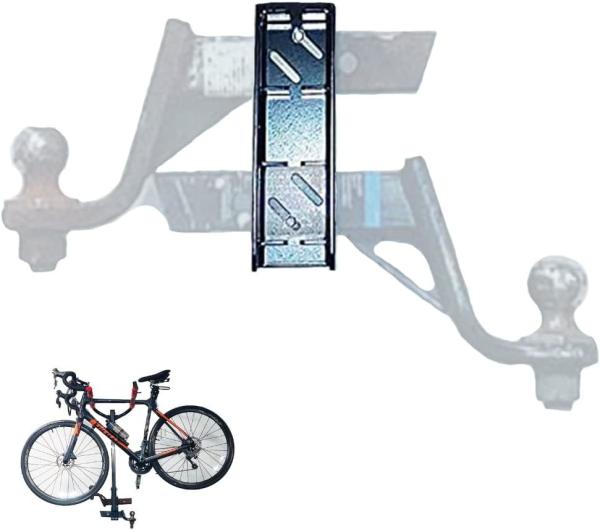 1.25 2 Trailer Receptor de engate de garagem pendurado Organizador de garagem de parede montado Receptor de engate de bicicletas Rack de carga Rack de armazenamento