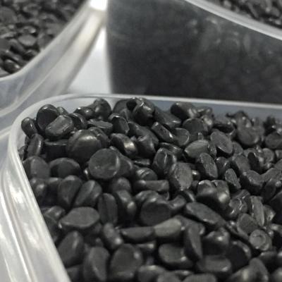 3mm Rubber Black Masterbatch Granules for Films and Sheets