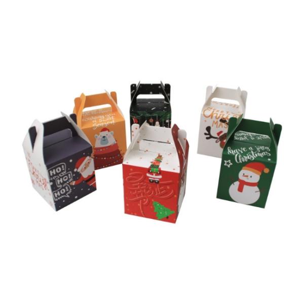Подарочная коробка 23g Яблока упаковки еды Рожденственской ночи Biodegradable бумажная