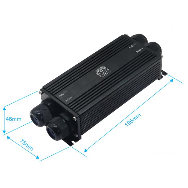 IP67 Waterproof Industrial Gigabit PoE Switch IEEE802.3af/at/bt