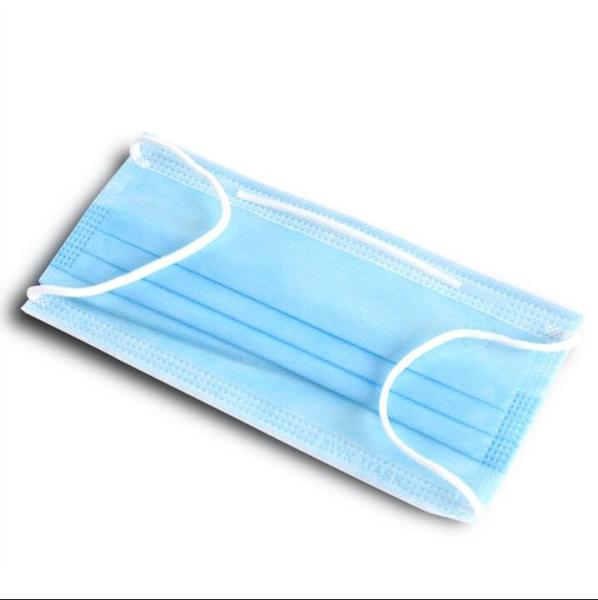 Food Industry Disposable Non Woven Mask For Dust - Free Workshop Fiberglass Free
