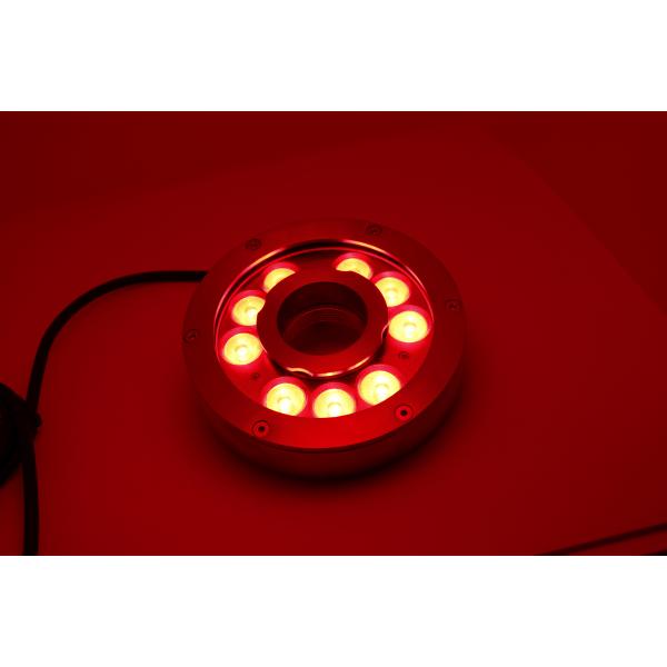 27w RGB 12v IP68 водоустойчивое под приведенной водой лампой бассейна света 316SS сопла фонтана