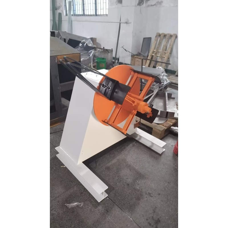 Heavy Duty Uncoiler Machine with Stable Operation and 1HP Motor for Metal Coil Handling