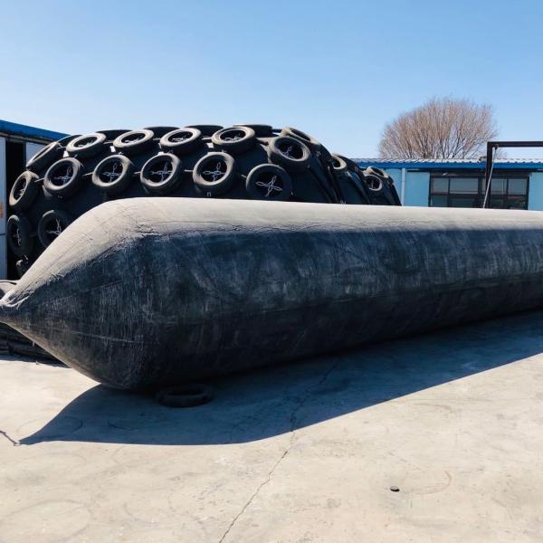 D15 L12m 8 Layers Ship Launching Marine Airbags Marine Rubber Airbag