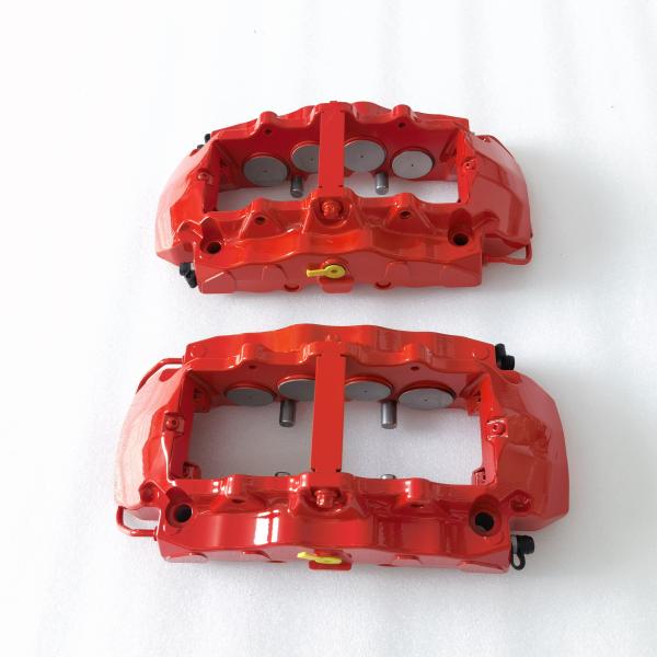 Cast Iron 8 Pot Brakes Calipers 362*32mm Drilled Slot Disc For Audi S3 Rim 19