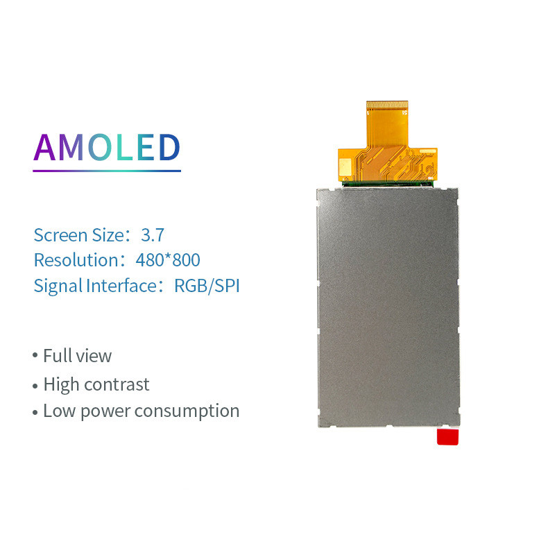 3.7 дюймовый AMOLED OLED 480X800 разрешение RGB/QSPI Интерфейс 250c/d Дисплей Управляющий IC TL2796