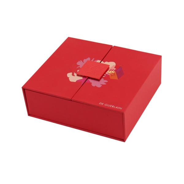 Luxury Empty Bottle Packaging Rigid Cardboard Cosmetic Perfume Gift Box Magnetic Closure With Foam Insert