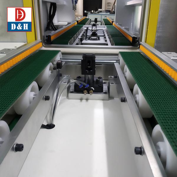 Máquina de empilhamento a motor elétrico para materiais AB em equipamento de vácuo de peças de semicondutores