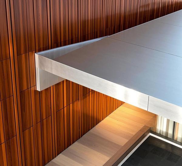 Customizable Aluminum Veneer Wall Panels For Interior / Exterior Decoration Strong Custom Insulation