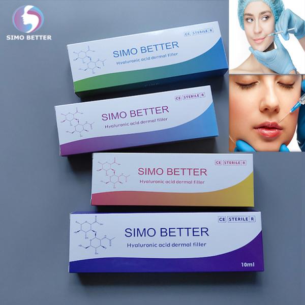 Cross Linked Face Beauty Filler Hyaluronic Acid Dermal Filler 2.0ml , CE Approved