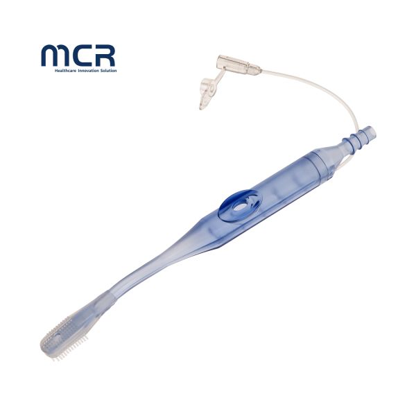 Disposable Medical Suction Toothbrush with Latex Free Material for Easy Mouth Cleaning and Individually Wrapped