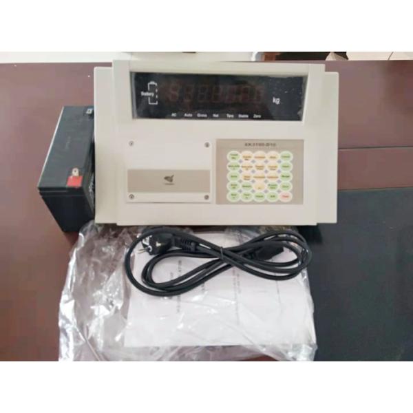 De la sincronización del poder indicador del peso de Digitaces apagado para la escala del camión