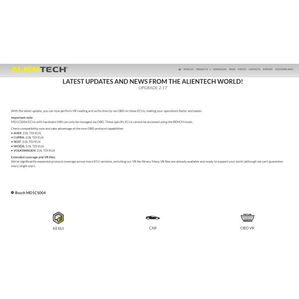 Original Alientech KESS V3 KESS3 ECU and TCU Programming via OBD Boot and Bench Replace Kess V2 Ktag OBD Bench/Boot Tuning
