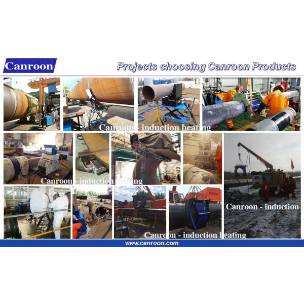 Máquina de calefacción portátil de inducción para precalientan de soldadura/PWHT/capa anticorrosión de la junta en temporeros exactos. Control