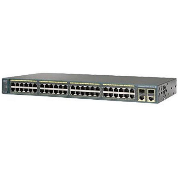 48 Ethernet Ports Cisco Catalyst 2960 Switch , 48TC - L Managed Switch Cisco C2960