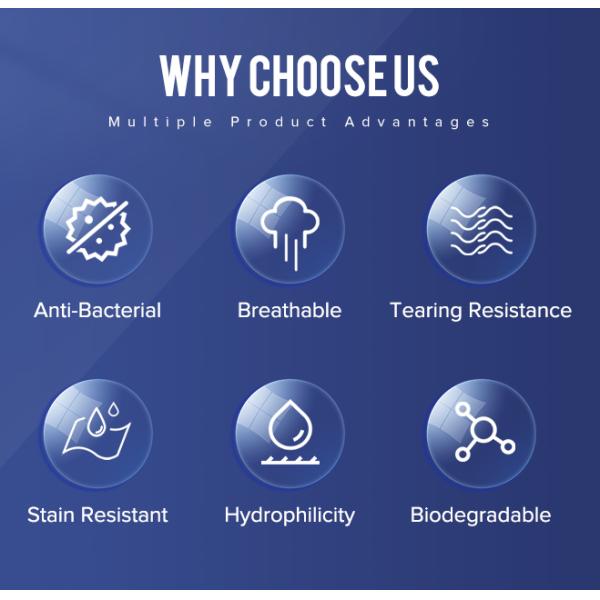 Hygiene Melt Blown Non Woven Polypropylene Fabric