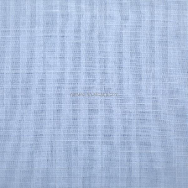 Cotton Fabric With Slub Fashion High Quality Breathable Cloth Women's Clothing Woven Custom Fabric for Clothing