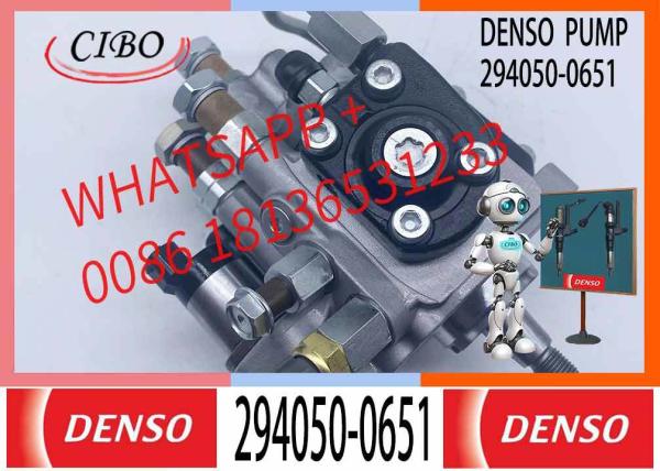 Denso 294050-0451 294050-0640 294050-0651 294050-1191 Pour les pièces du moteur Isuzu 6hk1 Pompes d'injection diesel
