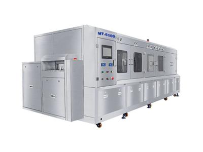 Online Multi Zone PCBA DI Water SMT Cleaning Equipment PLC Controlled MT-6100