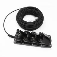 24 boîtes imperméables optiques gauches de fibre du coffret d'extrémité de fibre de Sc de MPO IP68 MST FTTX