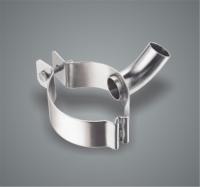 Stainless Steel Milking Cow Tubes , Holder Clamp Type Milking Machine Parts