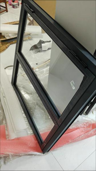 Farm Rooftop Garden Folding Window Portal Allowing Safe Access to Urban Agriculture Planting Systems