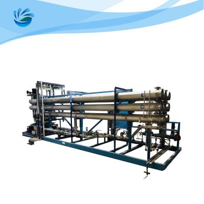 Remova a fábrica de tratamento do sistema do RO da dessanilização do Seawater das impurezas