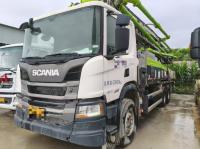 Pompes à béton utilisées 2022 Zoomlion 52m 52m pompe avec camion Scania