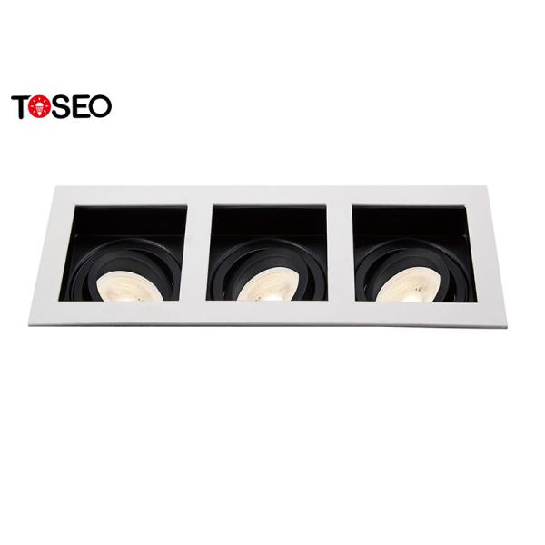3ヘッド調節可能な引込められた照明/防眩Gu10 Downlight