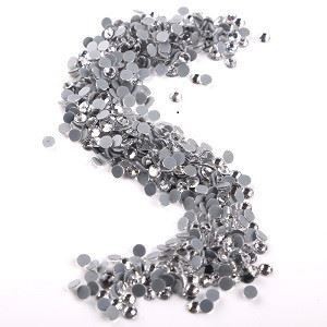 AB Cristal Rhinestone No Hot Fix Negro AB Rhinestone Cry...