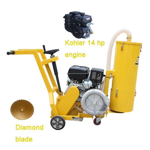 13PS Hand Push Pavement Dust Reducing Slotting Machine