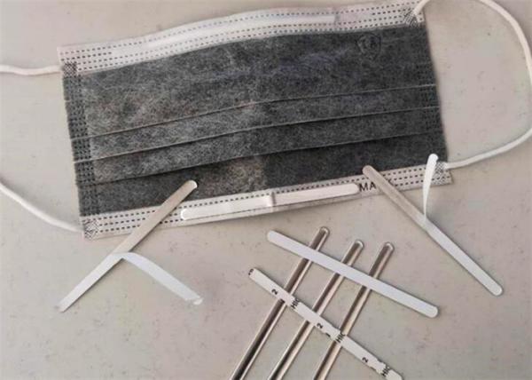 Mask Accessories Aluminium Solid Bar Nose Clip For N95 Disposable Face Masks