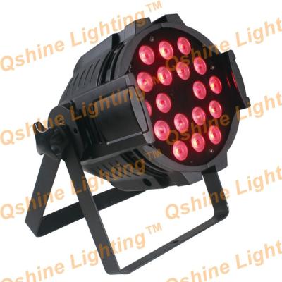 4 In 1 18pcs 10 Watt Led Par Lights with Cast Aluminum for home party