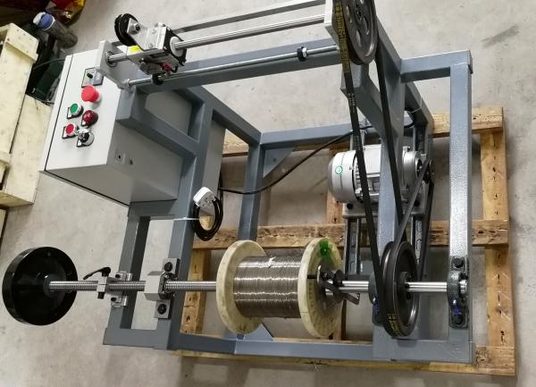 Qipang 300 Aluminum wire rewinding machine  wire reel winder machine