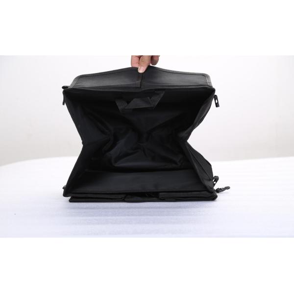 Waterproof Black Color Foldable Car Trunk Organizer With Large Size Capacity