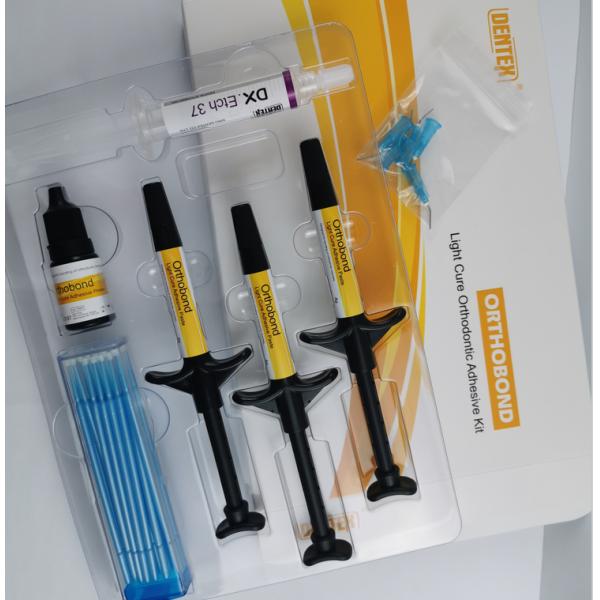 Dental Light Cure Composite Orthodontic Adhesive Kit For Bracket