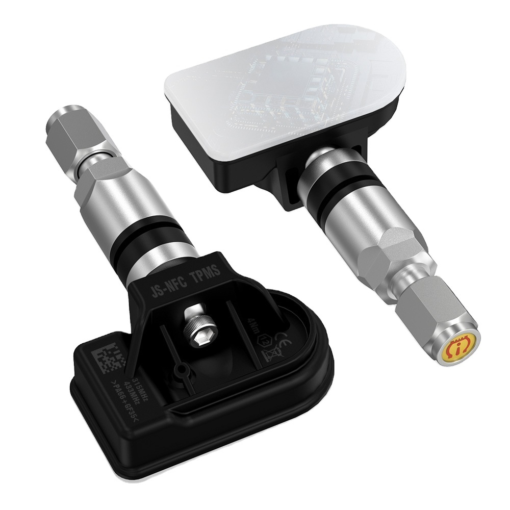 JINYUNSHENG JS-NFC Universal 2-in-1 Dual-Band Built-In Tire Pressure Sensor Programmable NFC New Condition with 1 Year Warranty