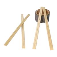 baguettes à cuire en bois de bâtons de sushi de 5.0mm, baguettes jetables faites sur commande